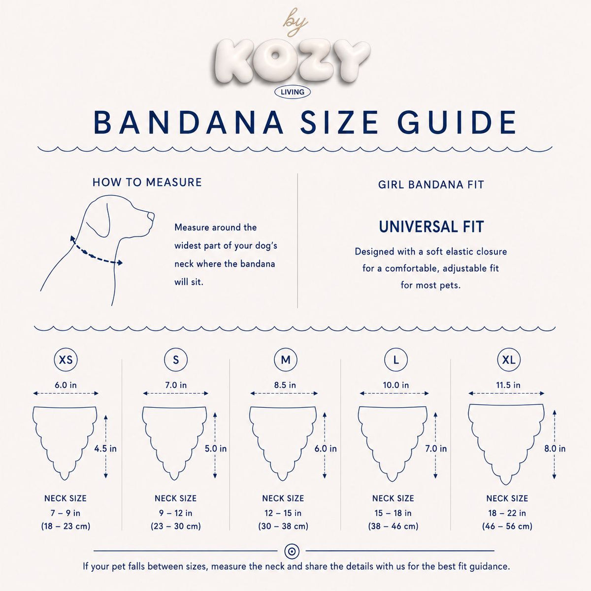 Scrunchie & Bandana set - cloud polka