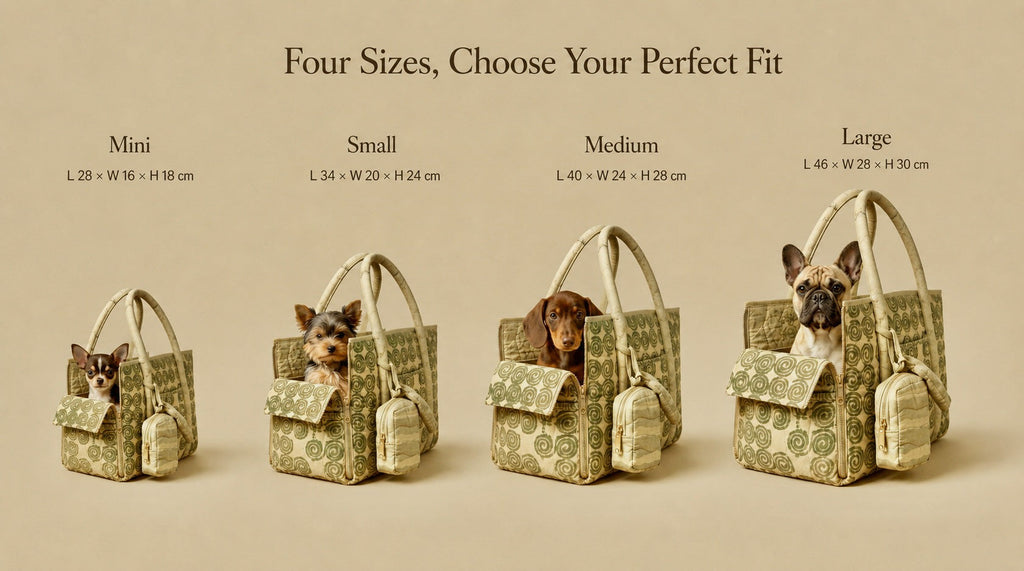Flow Print Pet Carrier - Tulsi