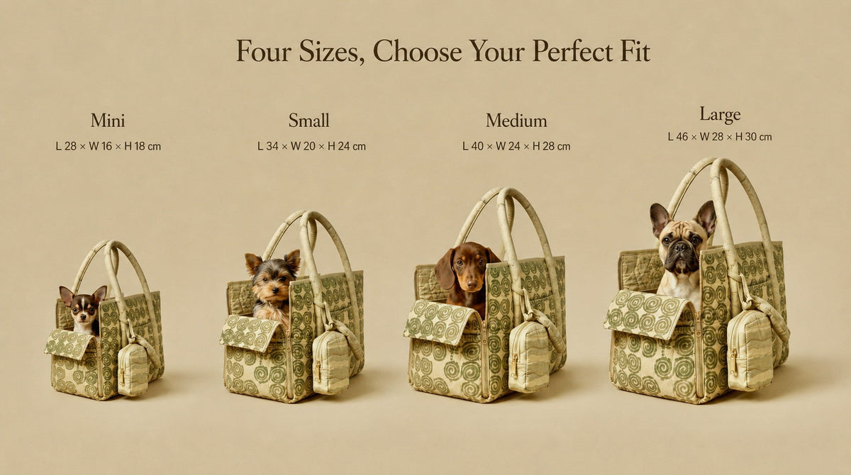 Flow Print Pet Carrier - Tulsi