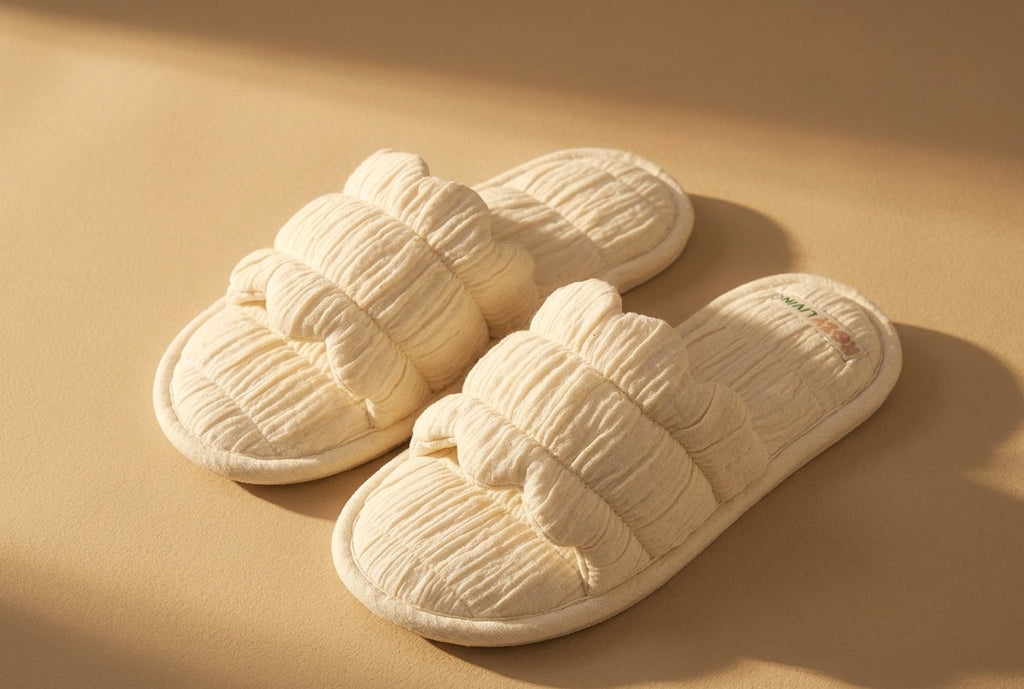 Kotton Krema Kloud Slippers - Milk Froth